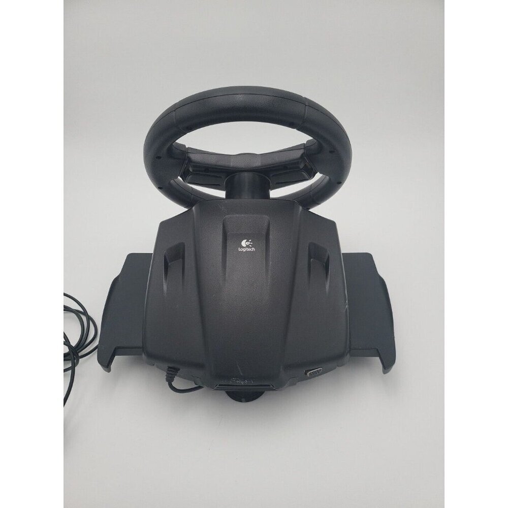 Logitech ~ NASCAR Racing Wheel w/‎ Touch Sense Technology UNTESTED - Picture 3 of 8